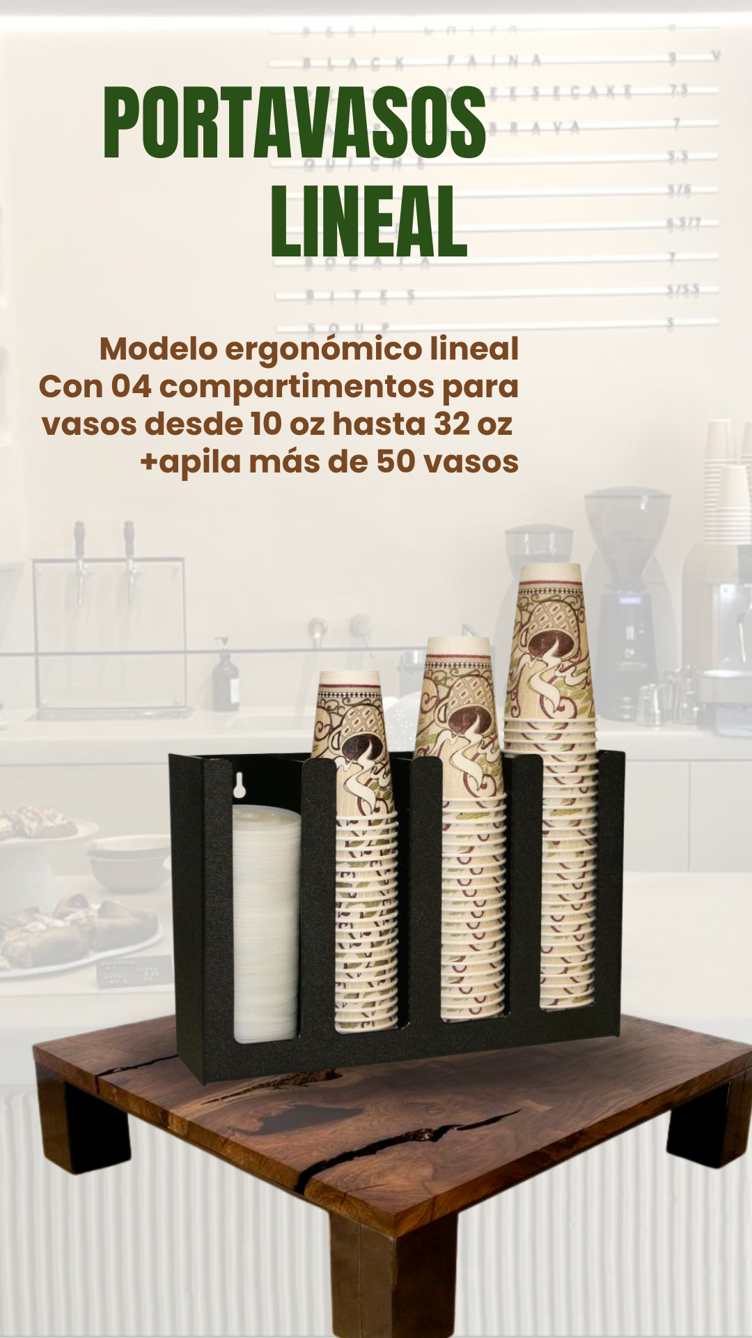 PORTAVASOS LINEAL